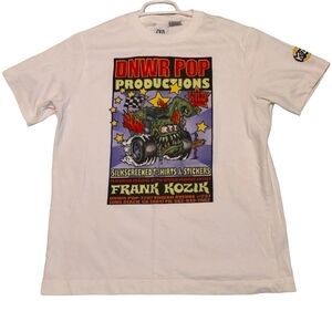 Rare Frank Kozik Zara Rob Zombie T-Shirt Short Sleeve‎ Crew Neck